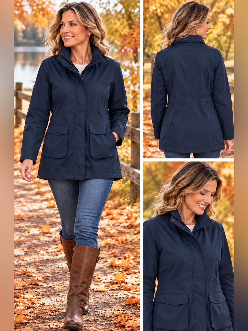 Mondetta women's weatherproof rain jacket